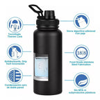 Botella Personalizada - 1.2 L - Kiracases by Pulso creativo