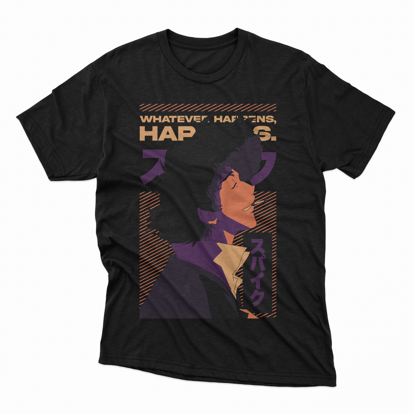 Playera Spike Spiegel - D1 (Corte Overzise y Corte Regular)