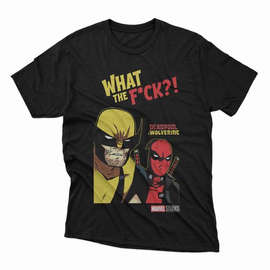 Playera Deadpool y Wolverine - D5 (Corte Overzise y Corte Regular)