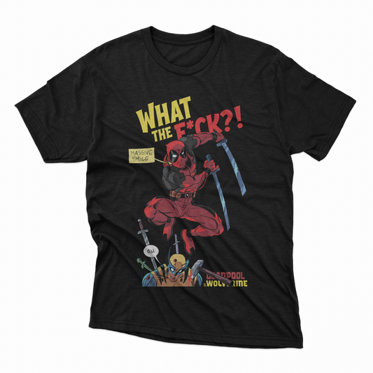 Playera Deadpool y Wolverine - D6 (Corte Overzise y Corte Regular)