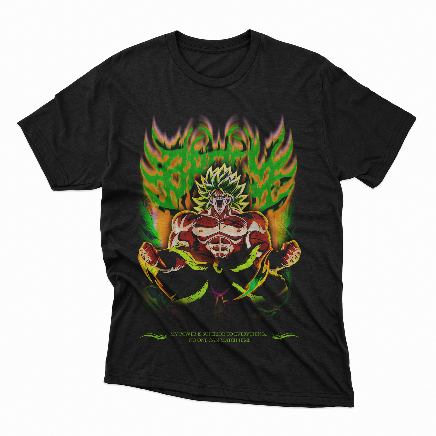 Playera Broly - D1 (Corte Overzise y Corte Regular)