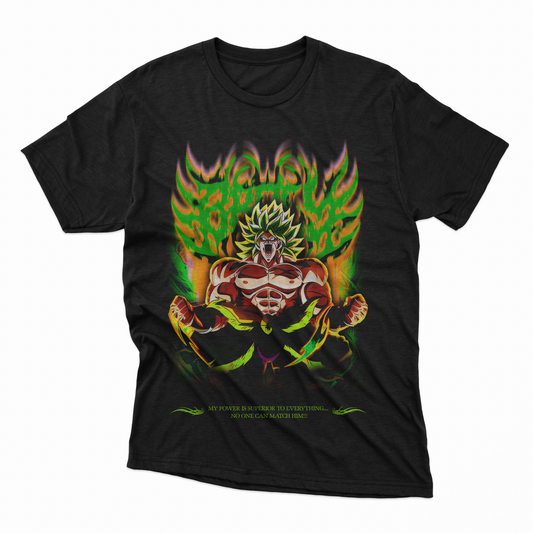 Playera Broly - D1 (Corte Overzise y Corte Regular)