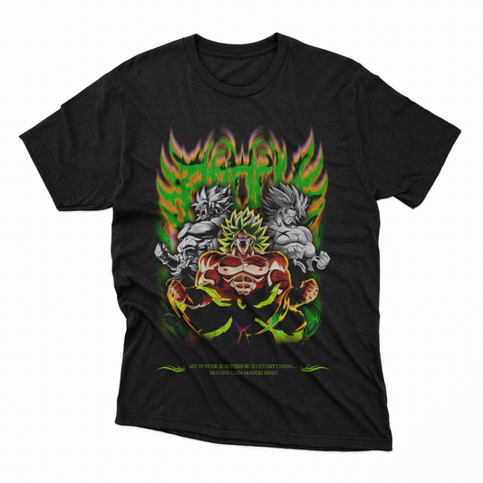 Playera Broly - D2 (Corte Overzise y Corte Regular)