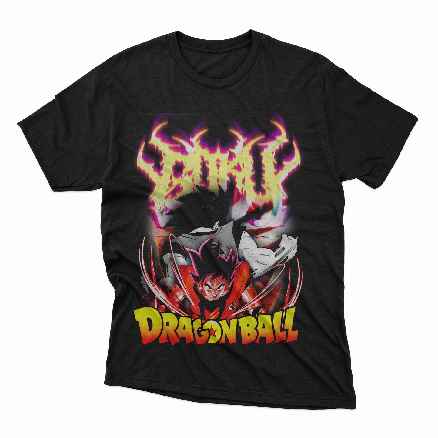 Playera Goku - D8 (Corte Overzise y Corte Regular)