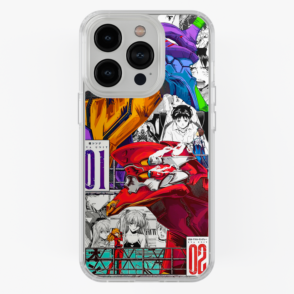 Funda Eva 01 x Eva 02- D1 (Evangelion)