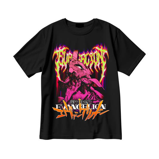 Playera Evangelion - Eva 01 (Corte Overzise y Corte Regular)