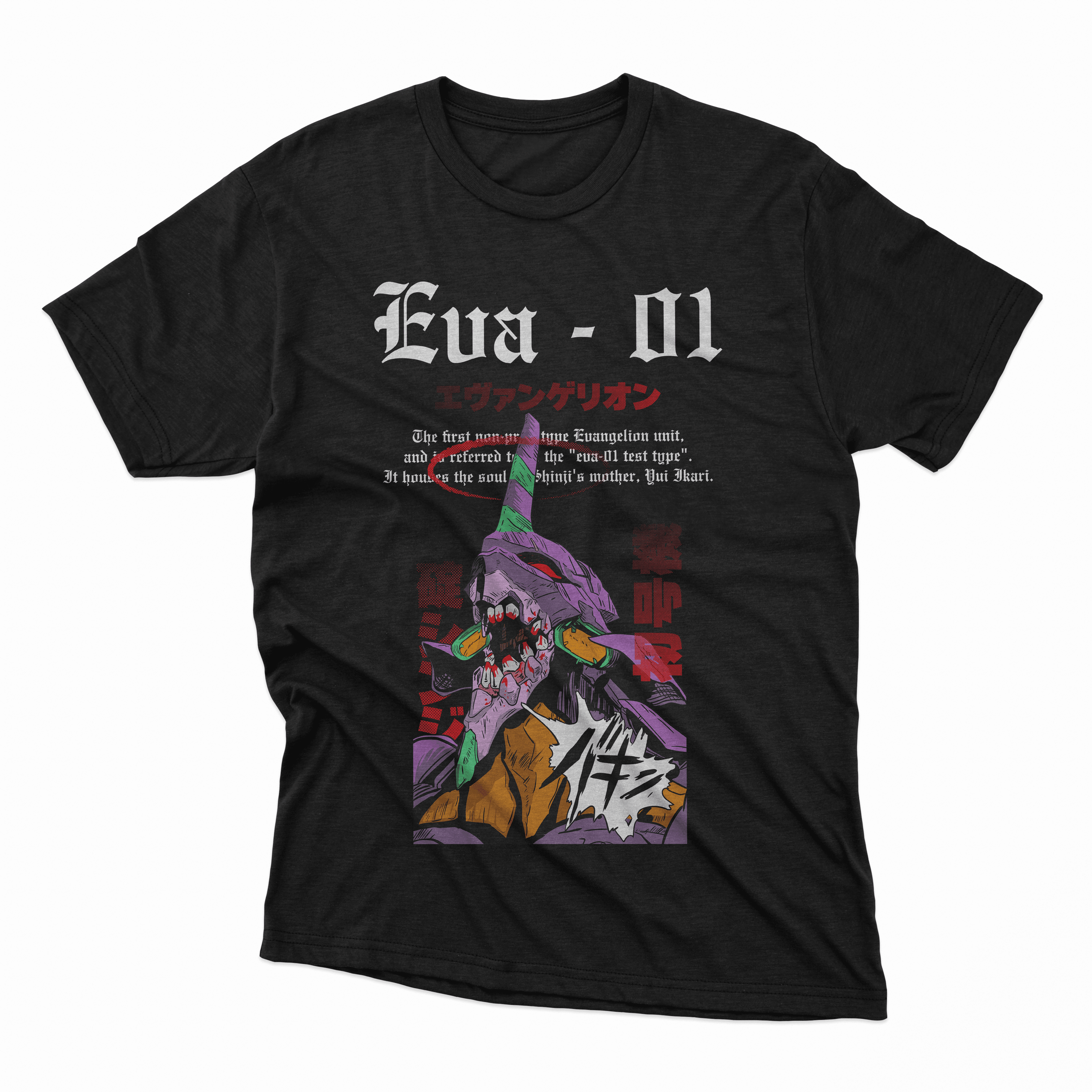 Playera Evangelion - Eva 01 - D2 Corte Regular