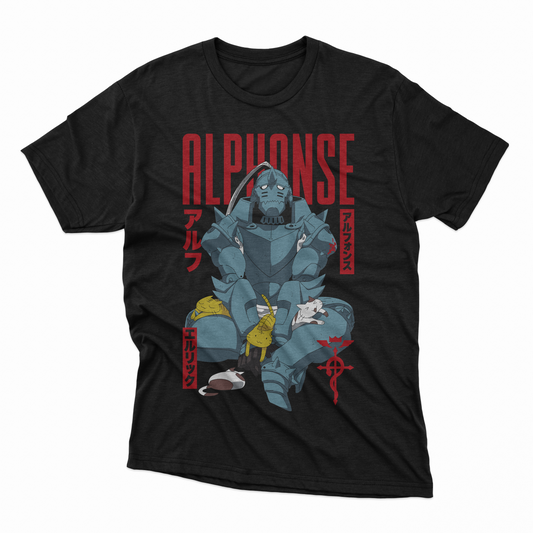 Playera Alphonse - D1 (Corte Overzise y Corte Regular)