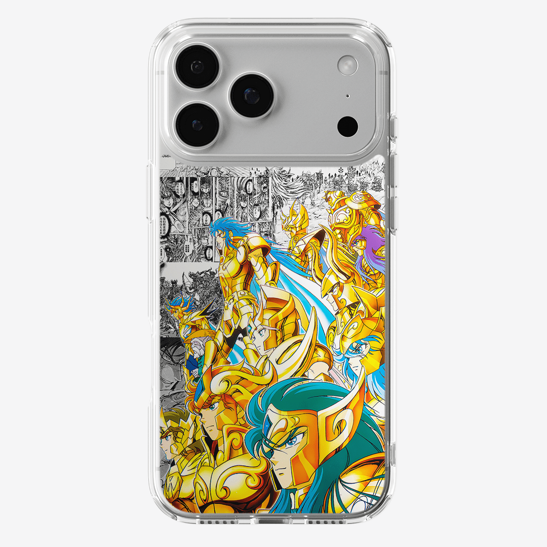 Funda 12 Santos De Oro - D1 (Saint Seiya) - Kiracases by Pulso creativo