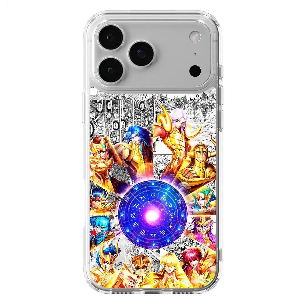 Funda 12 Santos De Oro - D2 (Saint Seiya) - Kiracases by Pulso creativo