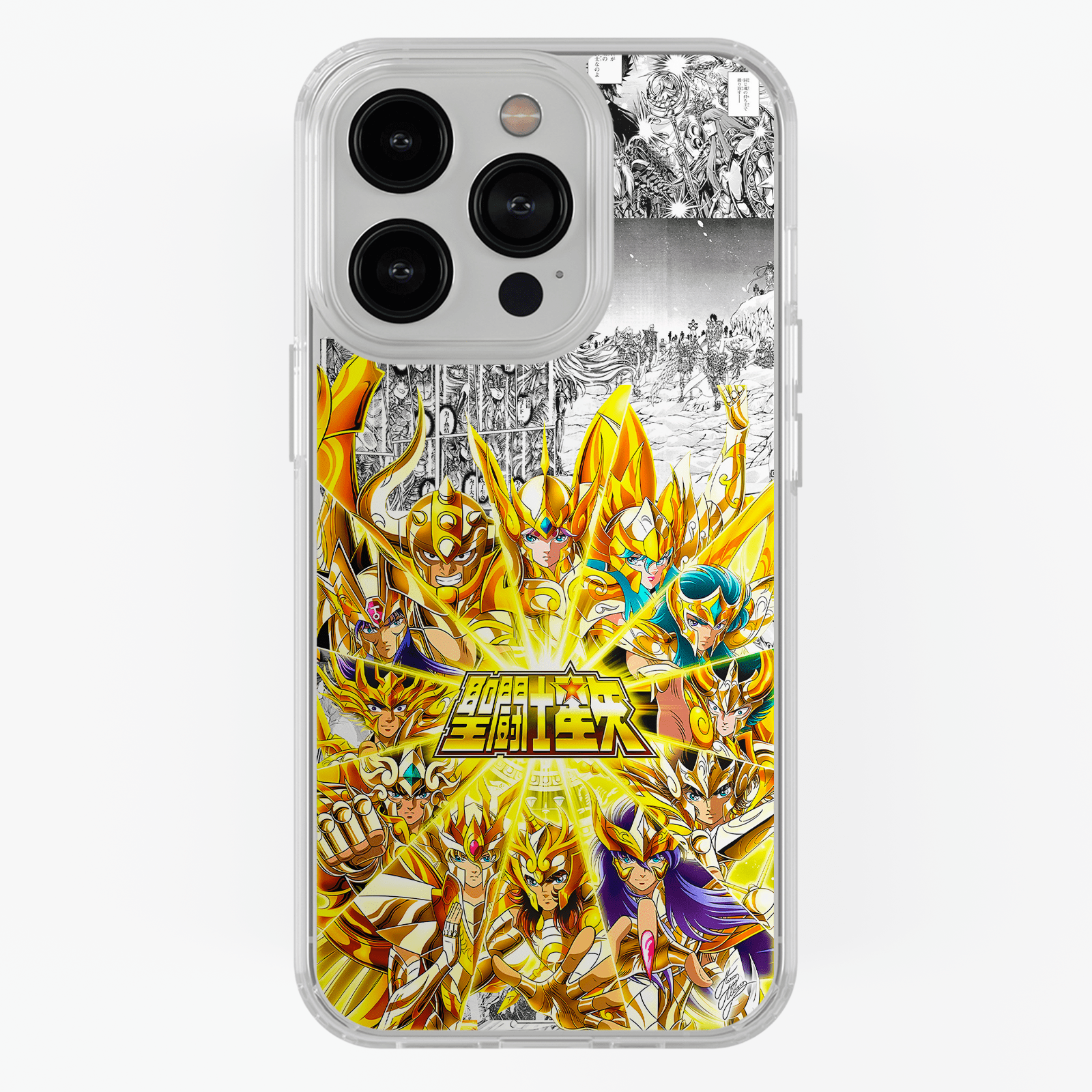 Funda 12 Santos De Oro - D3 (Saint Seiya) - Kiracases by Pulso creativo