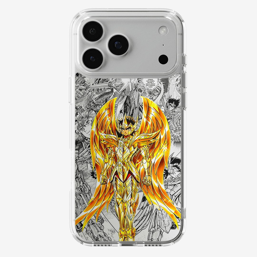 Funda Aioros de Sagitario - D1 (Saint Seiya) - Kiracases by Pulso creativo