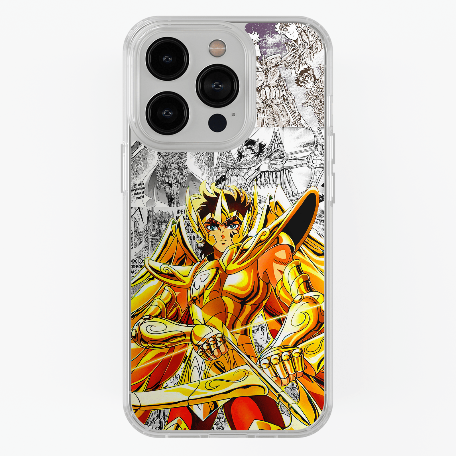 Funda Aioros de Sagitario - D4 (Saint Seiya) - Kiracases by Pulso creativo