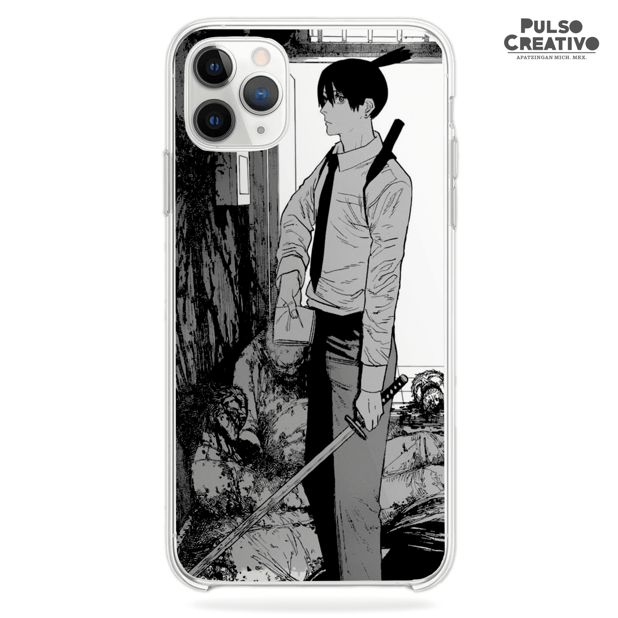 Funda Aki Hayakawa - D1 (Chainsaw Man) - Kiracases by Pulso creativo