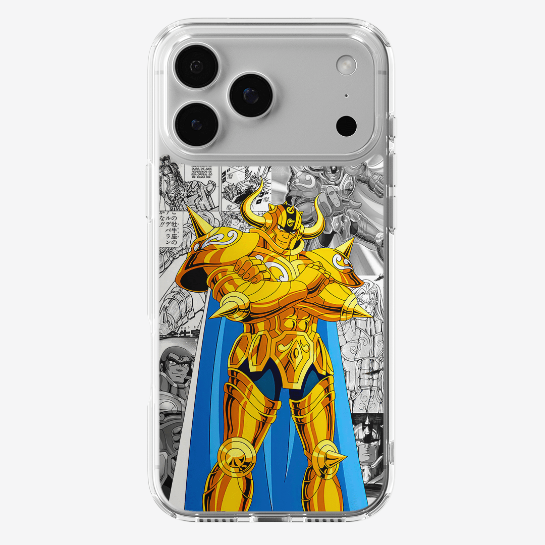 Funda Aldebaran de Tauro - D1 (Saint Seiya) - Kiracases by Pulso creativo