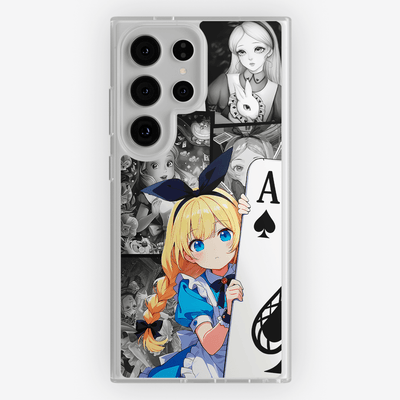 Funda Alicia - D1 (Alicia en el pais de las maravillas) - Kiracases by Pulso creativo