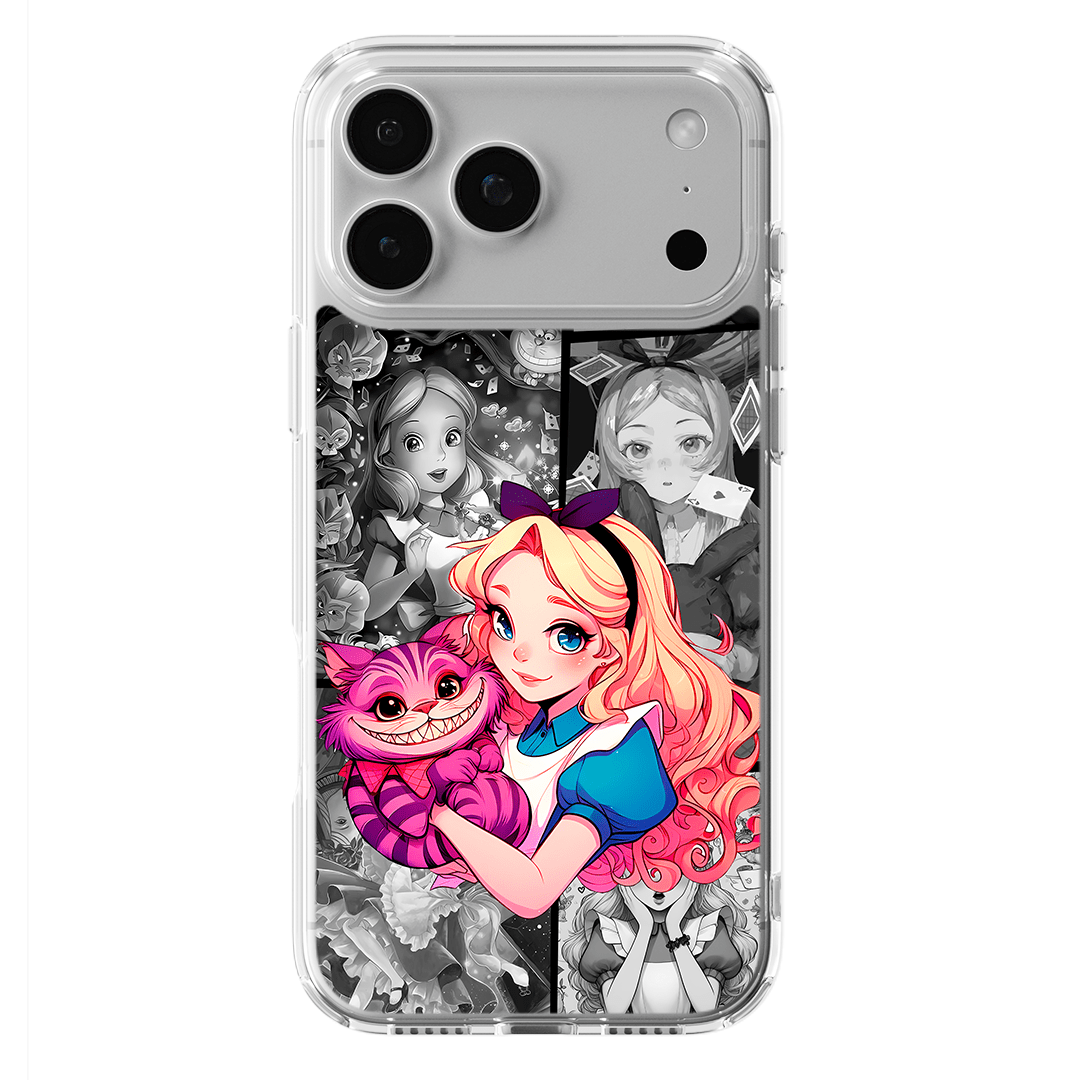 Funda Alicia - D2 (Alicia en el pais de las maravillas) - Kiracases by Pulso creativo
