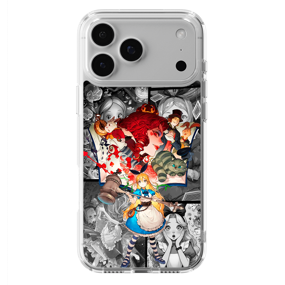 Funda Alicia - D3 (Alicia en el pais de las maravillas) - Kiracases by Pulso creativo