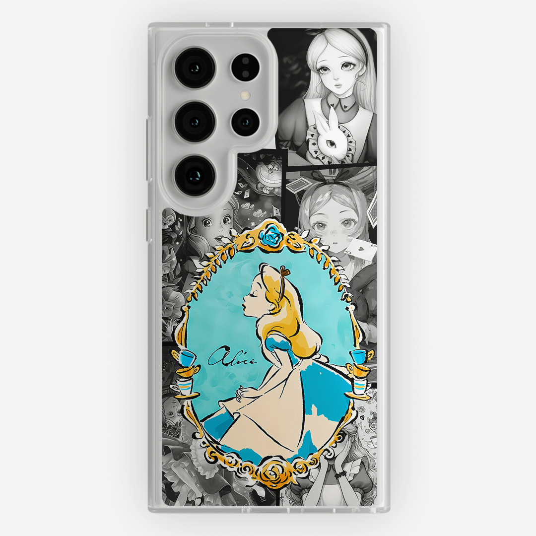 Funda Alicia - D4 (Alicia en el pais de las maravillas) - Kiracases by Pulso creativo