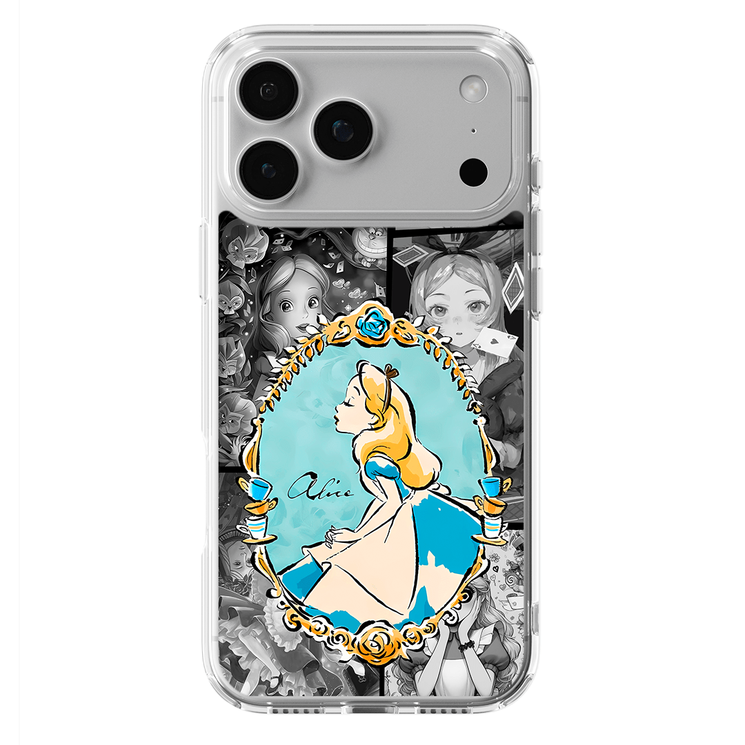 Funda Alicia - D4 (Alicia en el pais de las maravillas) - Kiracases by Pulso creativo