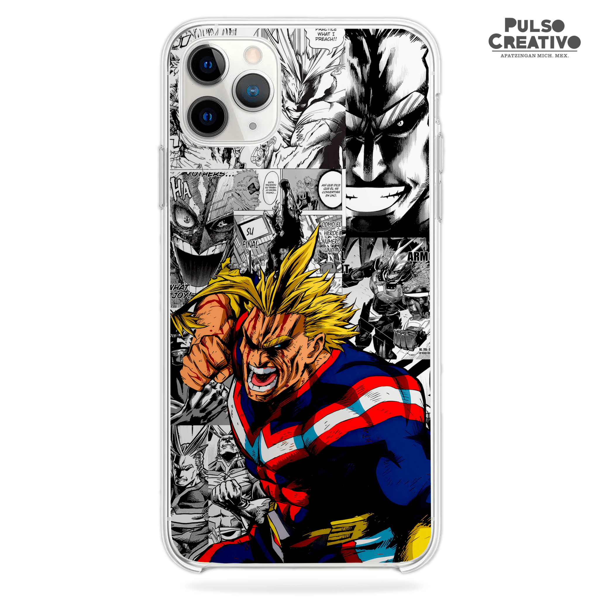 Funda de All Might para iPhone y Samsung | Kira Cases