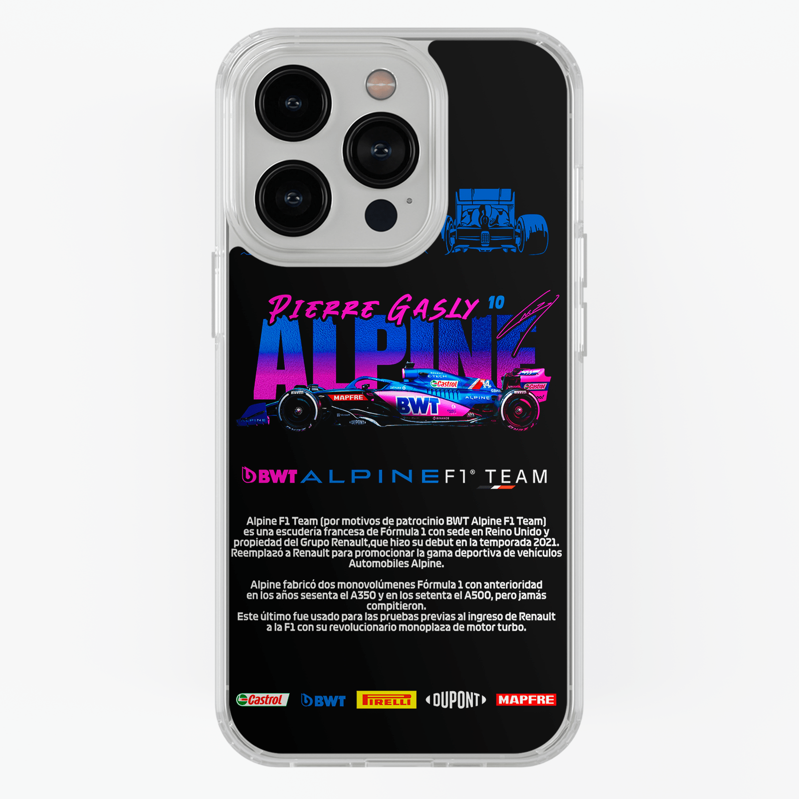 Funda Alpine - D2 - Kiracases by Pulso creativo