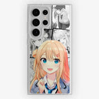 Funda Amami Yuu - D3 (Class de 2 Banme ni Kawaii Onna no Ko to Tomodachi ni Natta) - Kiracases by Pulso creativo