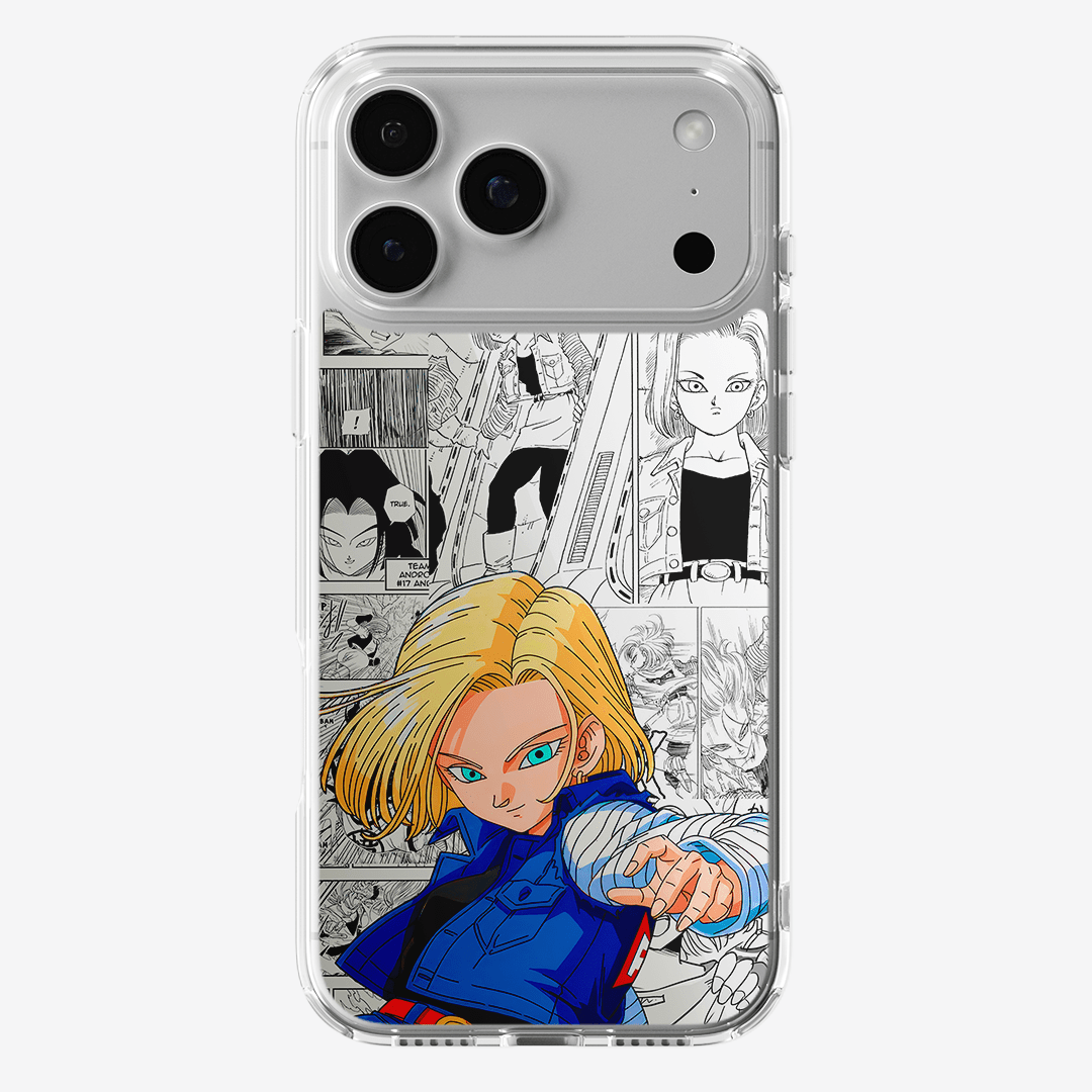 Funda Androide 18 - Kiracases by Pulso creativo