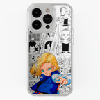 Funda Androide 18 - Kiracases by Pulso creativo