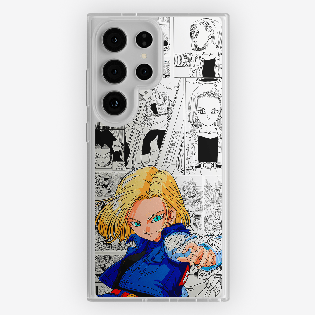 Funda Androide 18 - Kiracases by Pulso creativo