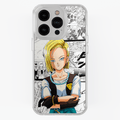Funda Androide 18 - D3 (Dragon Ball) - Kiracases by Pulso creativo