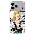 Funda Androide 18 - D3 (Dragon Ball) - Kiracases by Pulso creativo