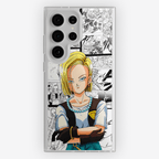 Funda Androide 18 - D3 (Dragon Ball) - Kiracases by Pulso creativo