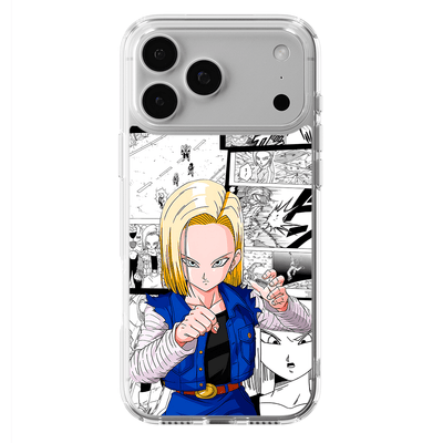 Funda Androide 18 - D4 (Dragon Ball) - Kiracases by Pulso creativo