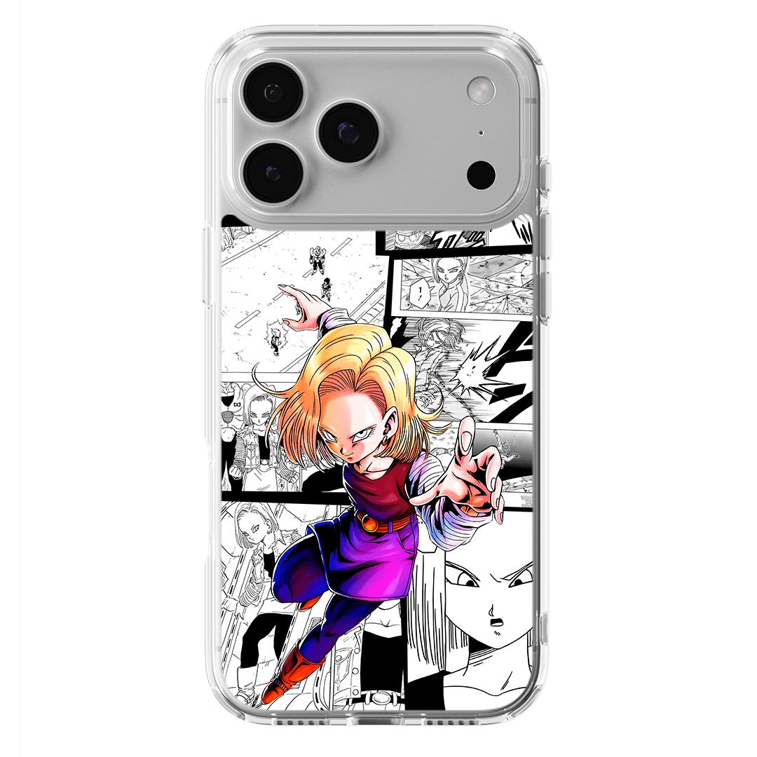 Funda Androide 18 - D5 (Dragon Ball) - Kiracases by Pulso creativo