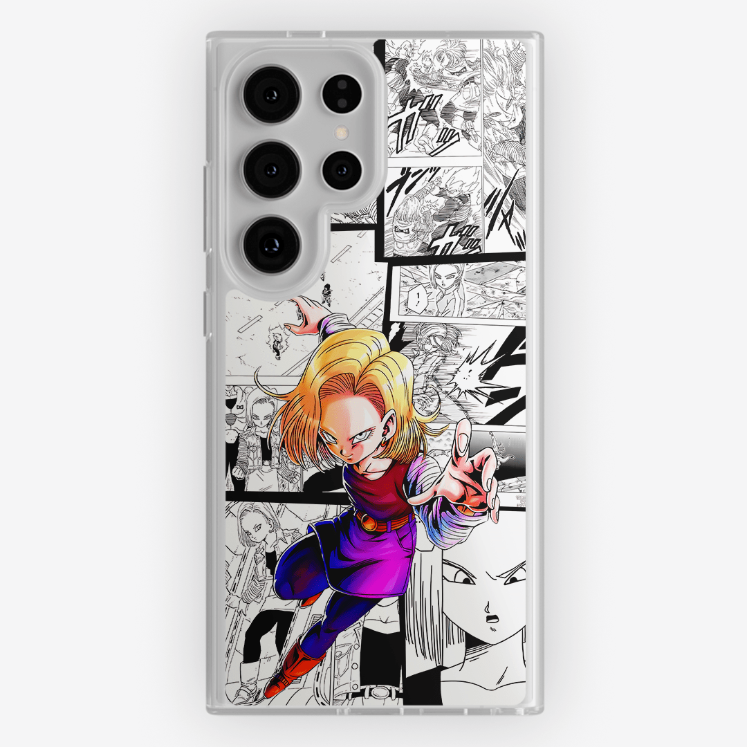 Funda Androide 18 - D5 (Dragon Ball) - Kiracases by Pulso creativo