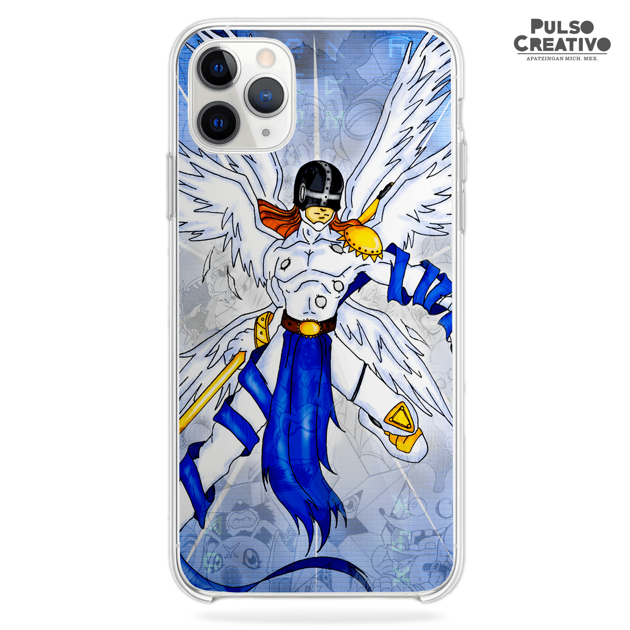 Funda Angemon - D1 (Digimon) - Kiracases by Pulso creativo