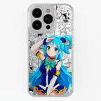 Funda Aqua - D1 (Konosuba) - Kiracases by Pulso creativo