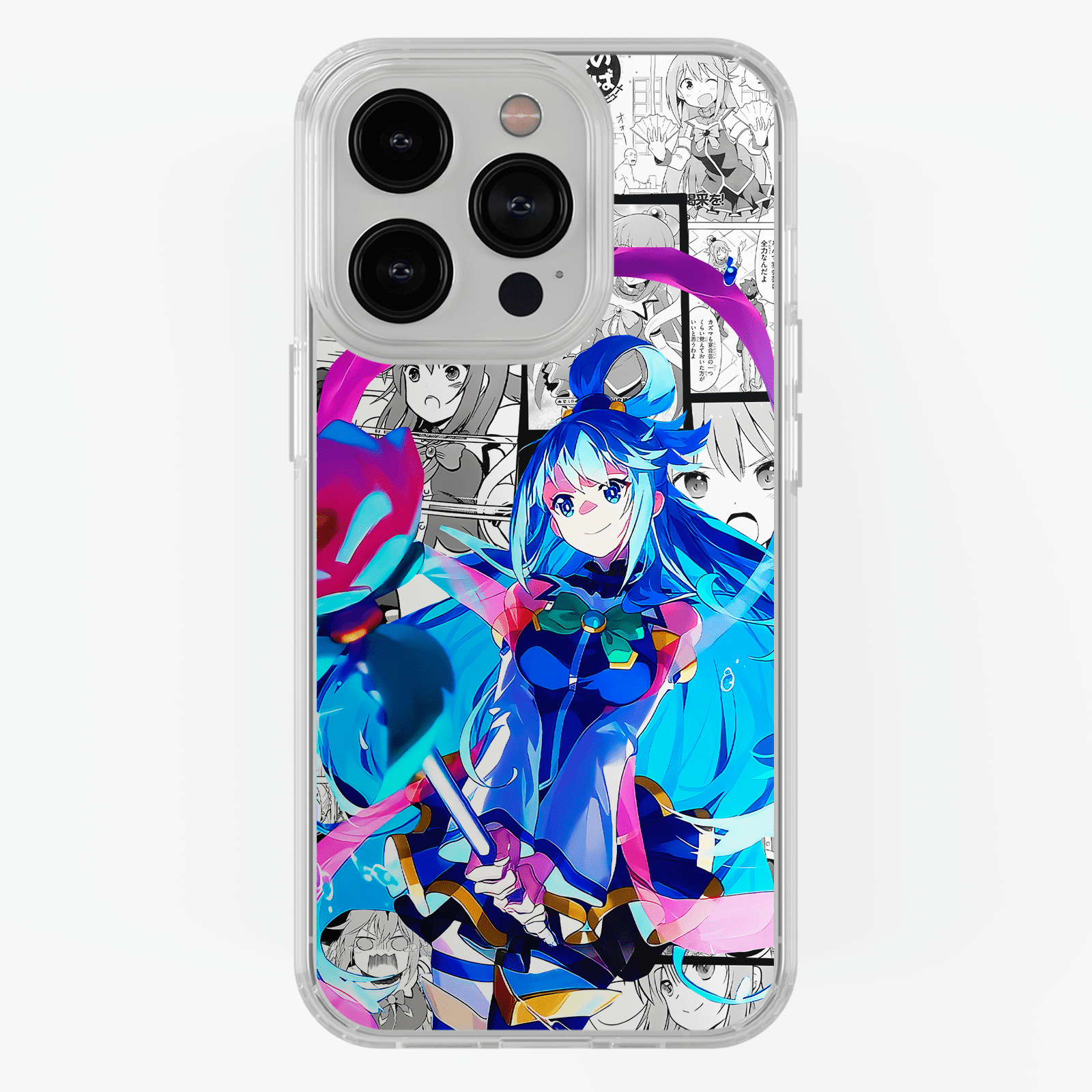 Funda Aqua - D3 (Konosuba) - Kiracases by Pulso creativo