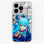Funda Aqua - D4 (Konosuba) - Kiracases by Pulso creativo