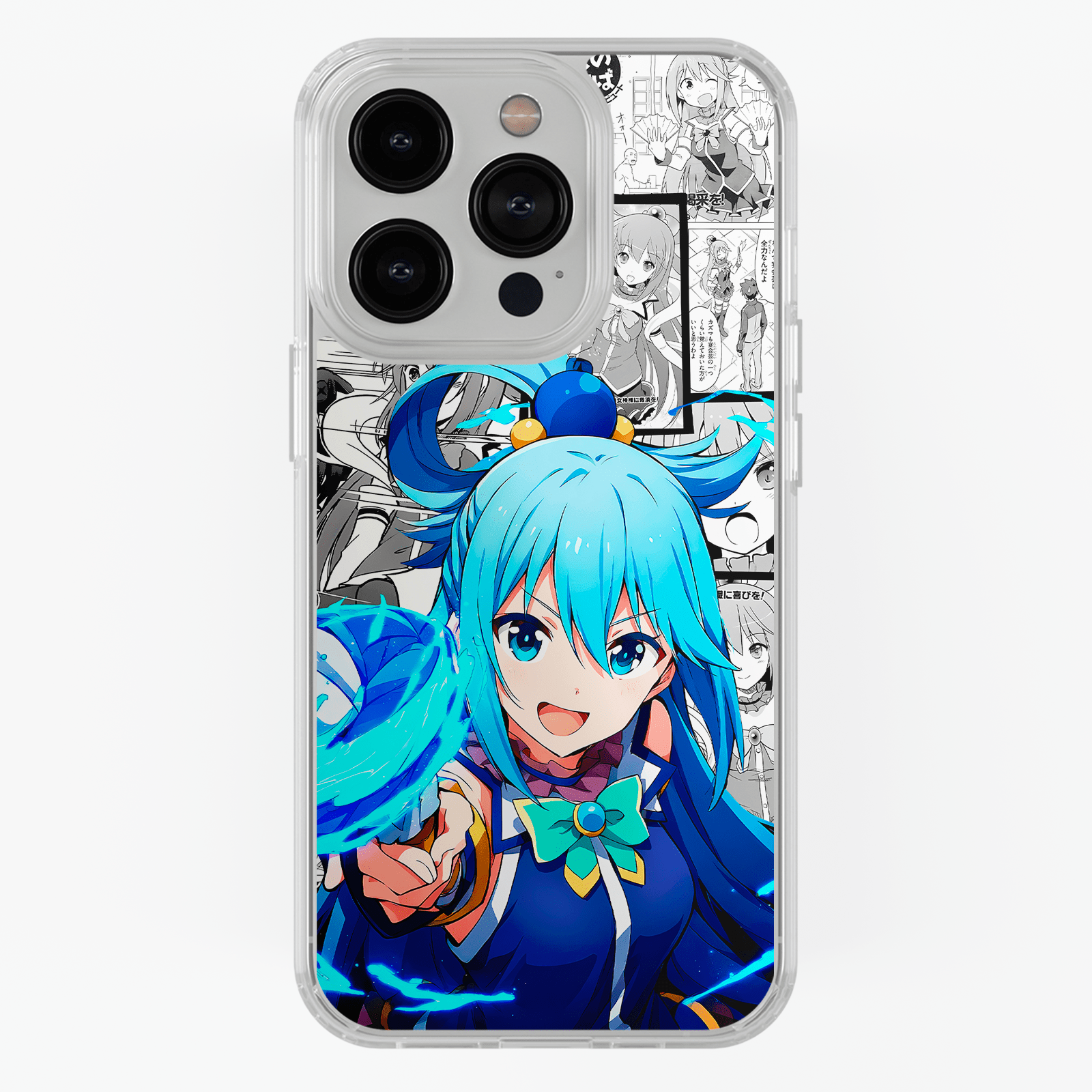 Funda Aqua - D4 (Konosuba) - Kiracases by Pulso creativo