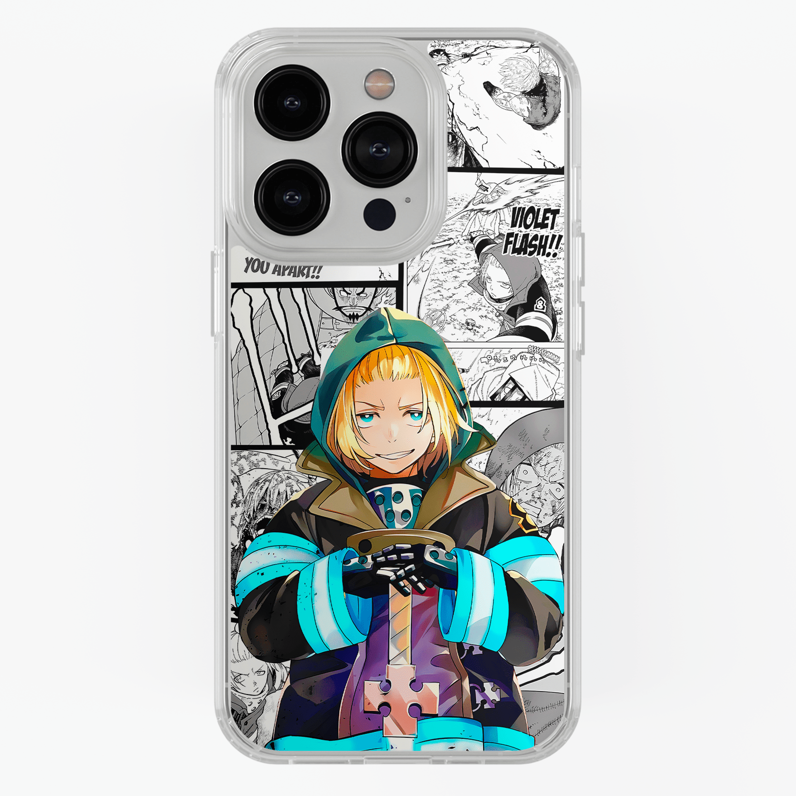 Funda Arthur Boyle - D3 (Fire Force) - Kiracases by Pulso creativo