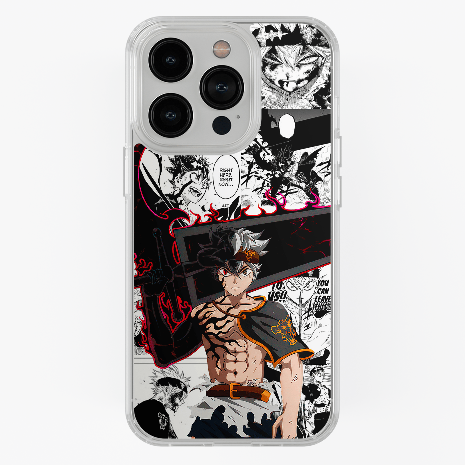 Funda Asta (Black Clover) - Kiracases by Pulso creativo