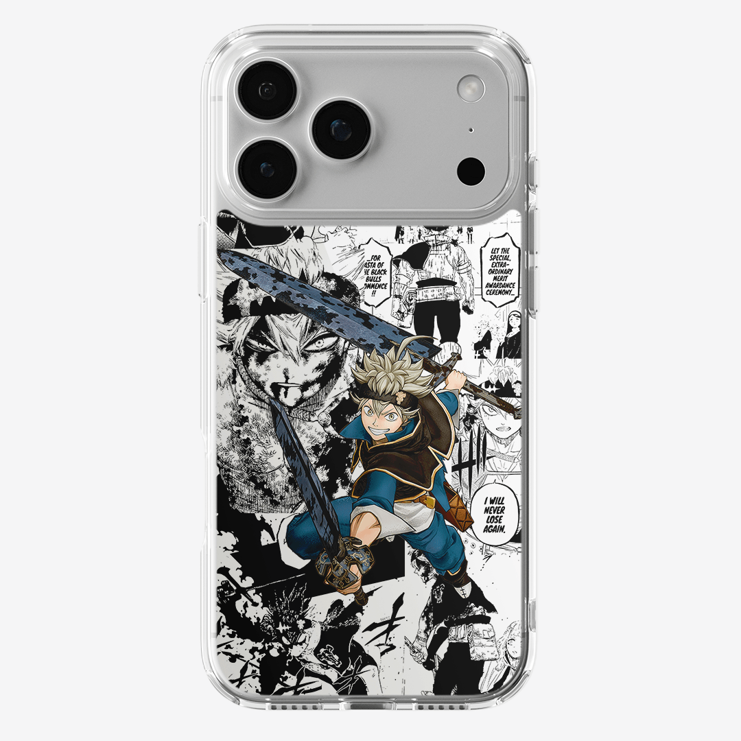 Funda Asta - D2 (Black Clover) - Kiracases by Pulso creativo