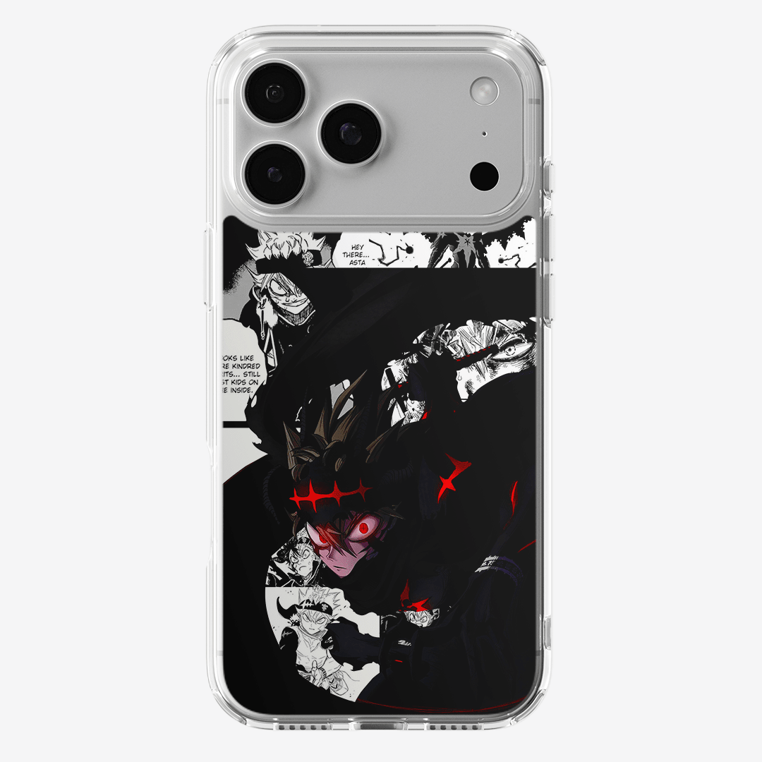 Funda Asta - D3 (Black Clover) - Kiracases by Pulso creativo