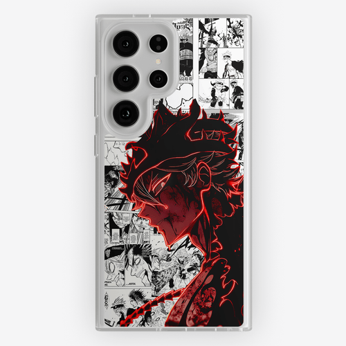 Funda Asta - D5 (Black Clover) - Kiracases by Pulso creativo