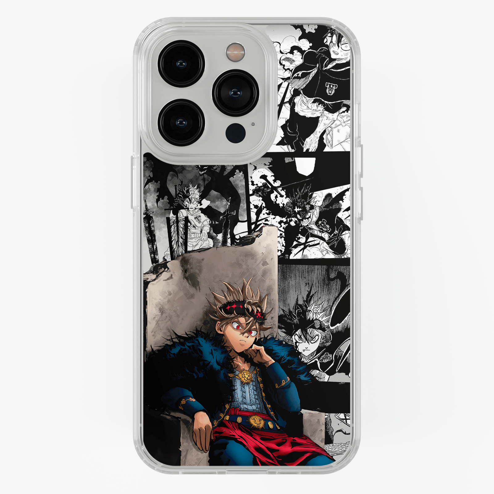 Funda Asta - D6 (Black Clover) - Kiracases by Pulso creativo