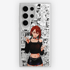 Funda Ayase Momo - D6 (Dandadan) - Kiracases by Pulso creativo