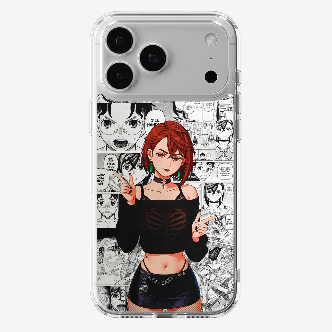 Funda Ayase Momo - D6 (Dandadan) - Kiracases by Pulso creativo