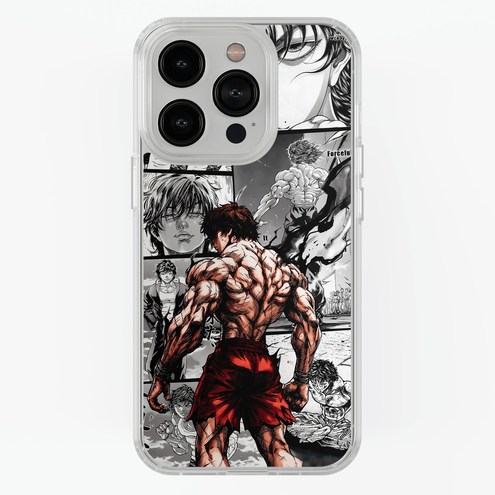 Funda Baki Hanma - D2 (Baki) - Kiracases by Pulso creativo